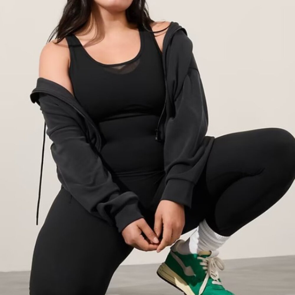 Athleta Salutation Mesh 7/8 Bodysuit